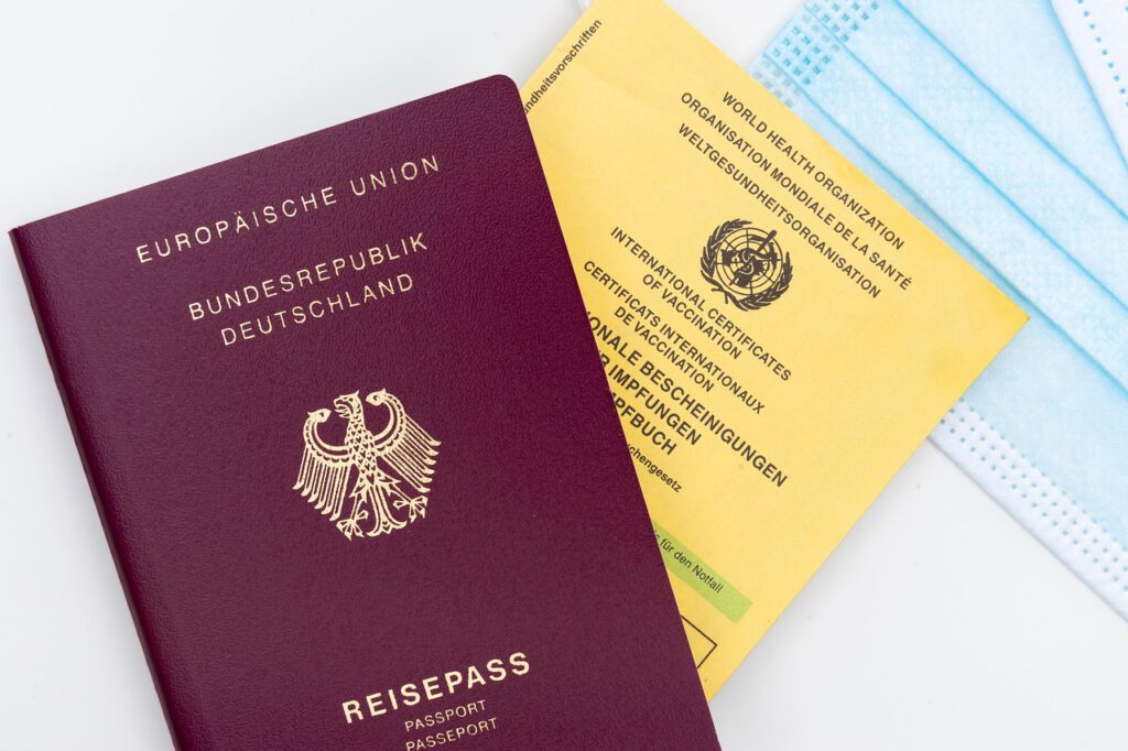 Ein Reisepass